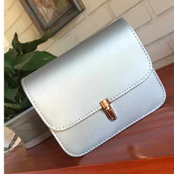 Silvery Gray Chain Crossbody Popular Fashion Bag - Picture 6 of 11